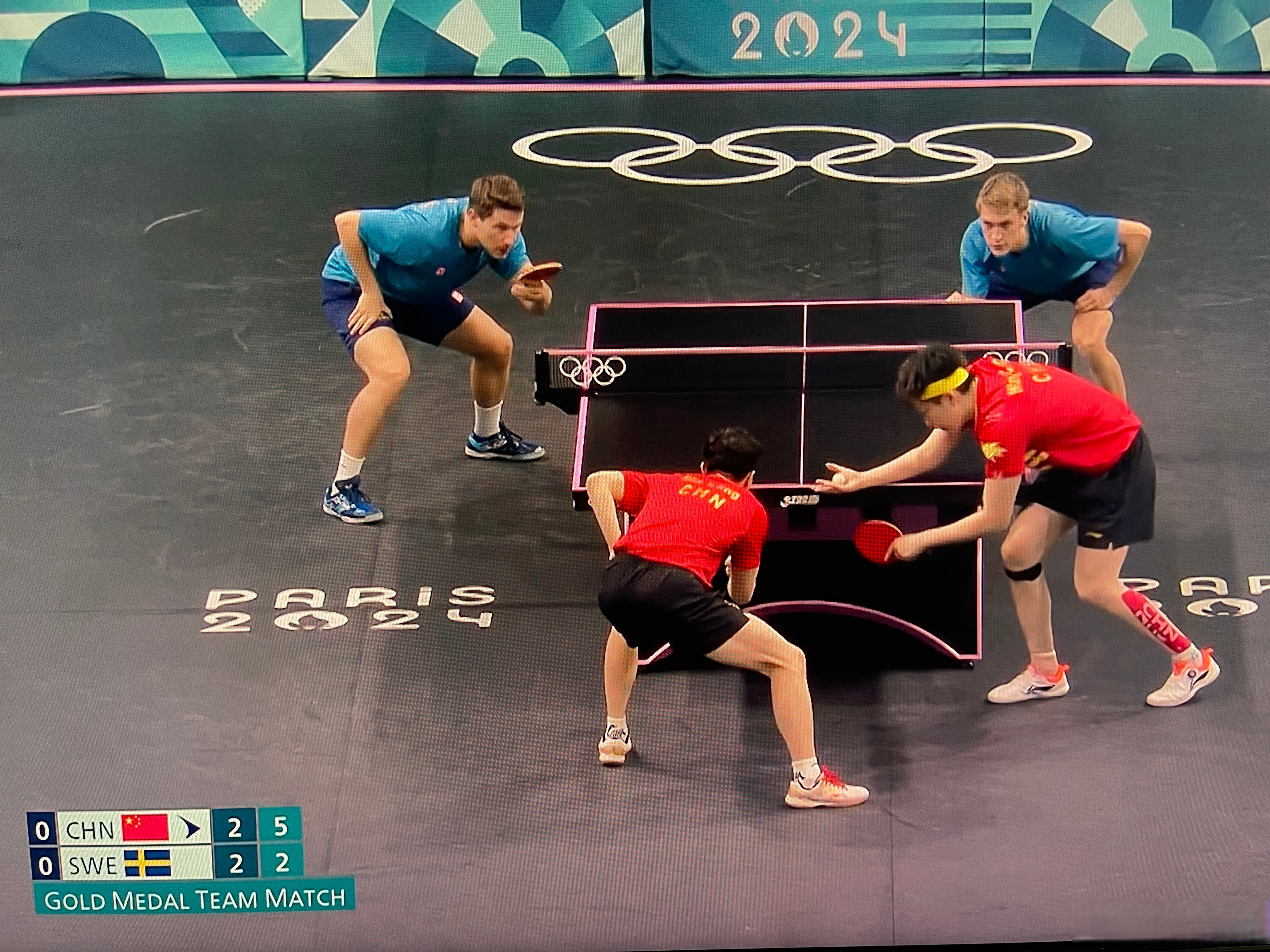 德国队横扫瑞典队，马龙高光表现